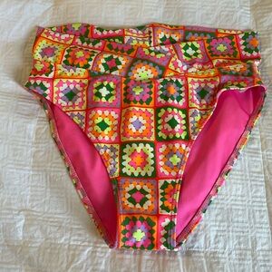 Pink Lily swim bottoms. NEW